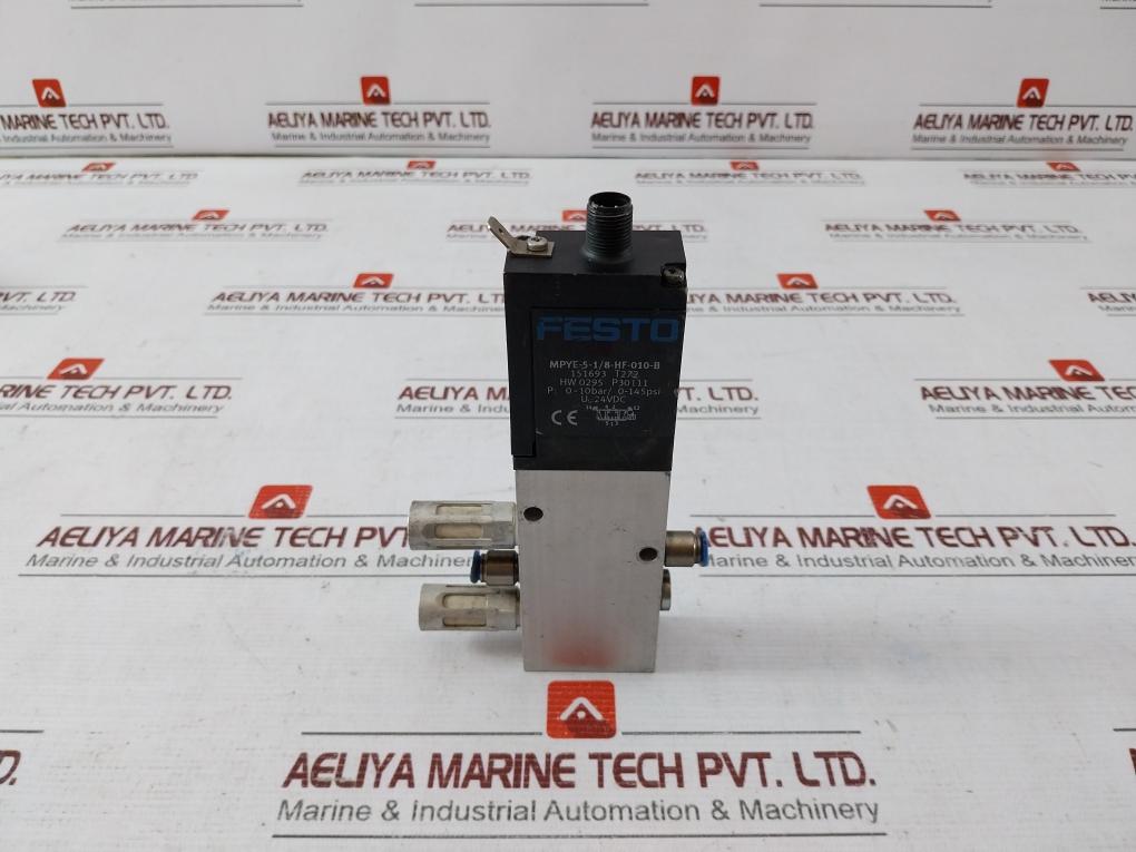 Festo Mpye-5-1/8-hf-010-b 151693 T272 Proportional Valve 24Vdc 0-145 Psi