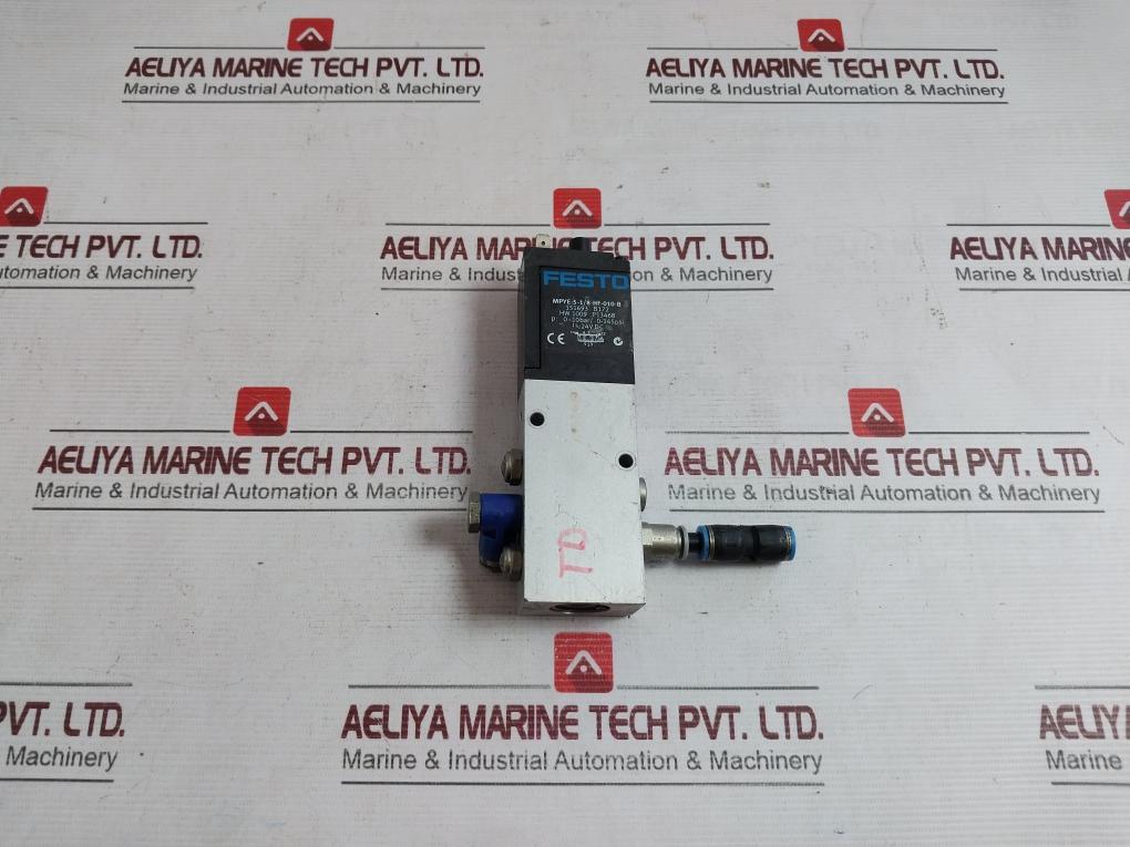 Festo Mpye-5-1/8-hf-010-b Proportional Directional Control Valve 0-145Psi 24Vdc