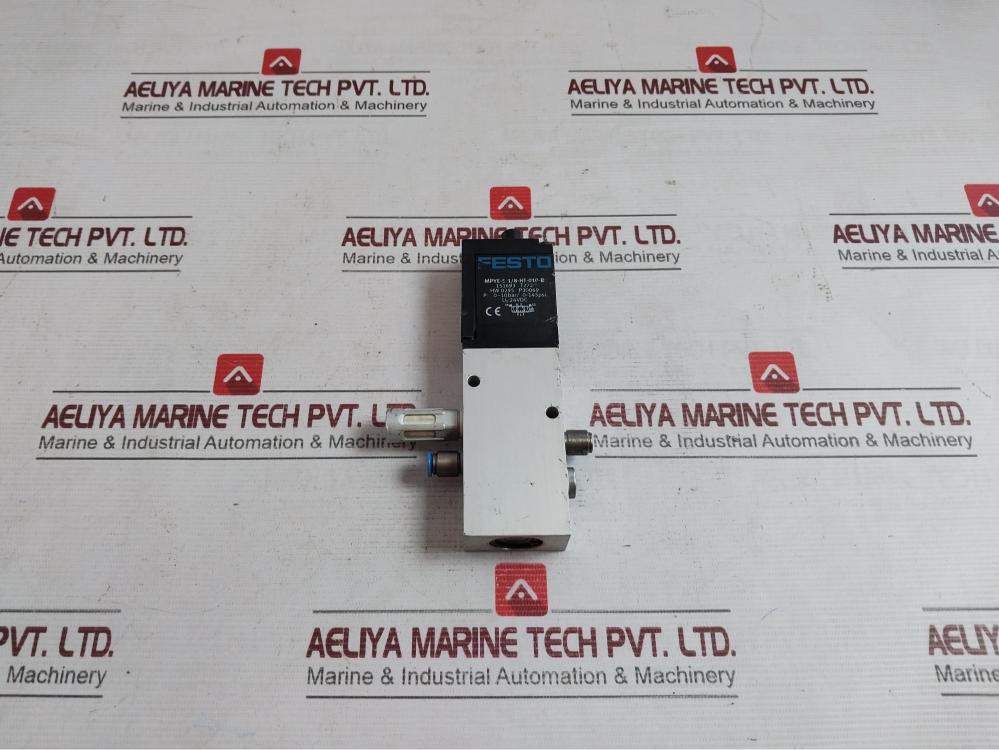 Festo Mpye-5-1/8-hf-010-b Proportional Directional Control Valve 24Vdc