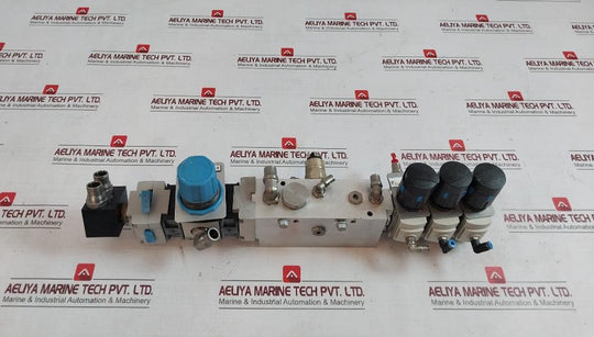Festo Ms4-lrb-1/4-d7-a8-as Pneumatic Service?Unit Assy Air Prep Manifold 529483