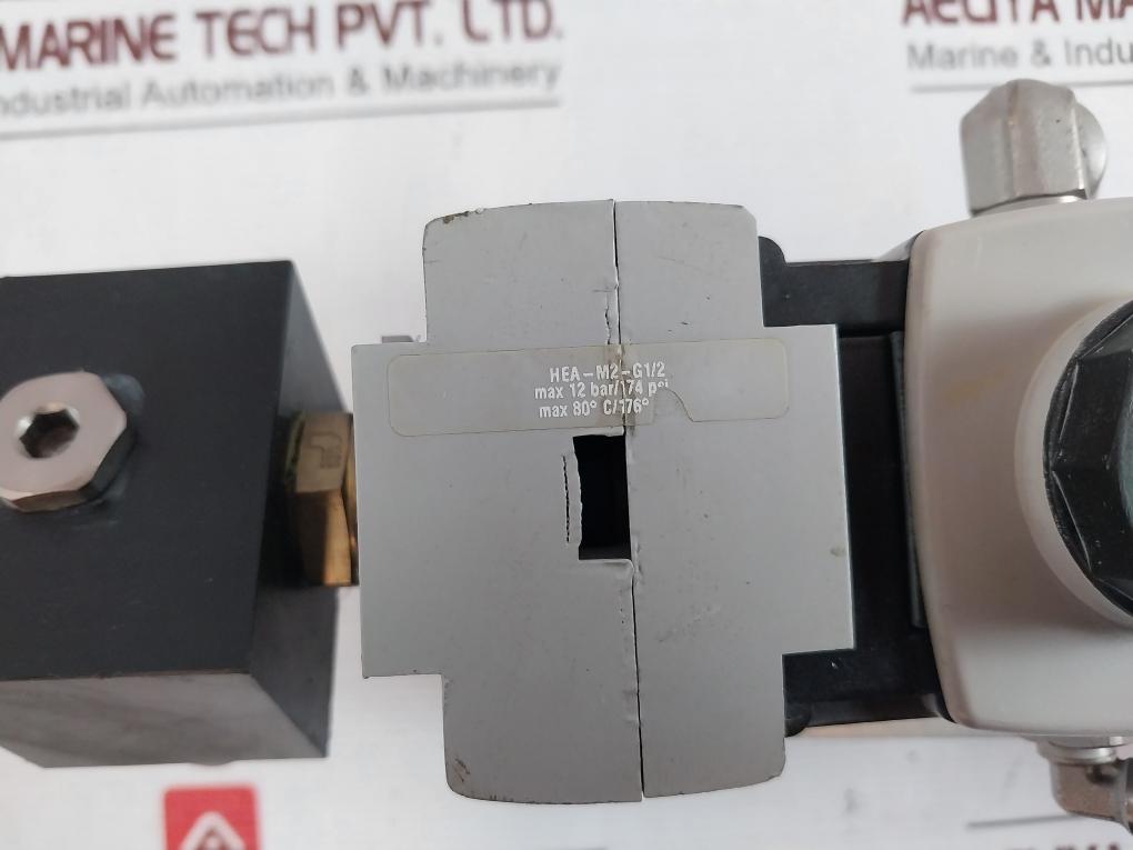 Festo Ms4-lrb-1/4-d7-a8-as Pneumatic Service‐Unit Assy Air Prep Manifold 529483