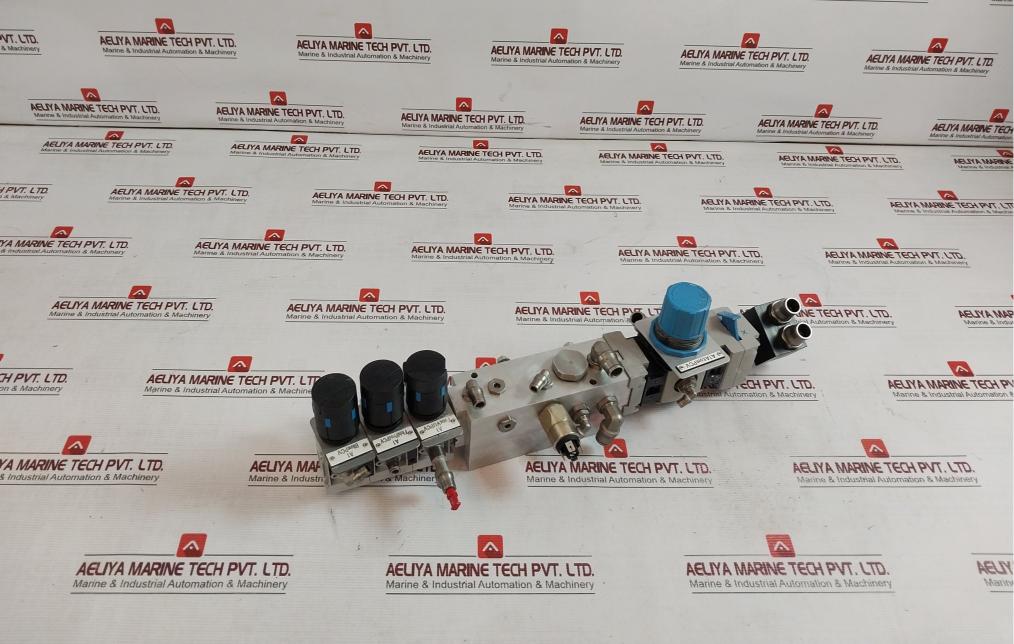Festo Ms4-lrb-1/4-d7-a8-as Pneumatic Service?Unit Assy Air Prep Manifold 529483