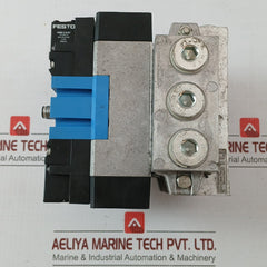 Festo Mebh-5/3B-d-2-zsr-c Solenoid Valve 3-10 Bar 40-145 Psi