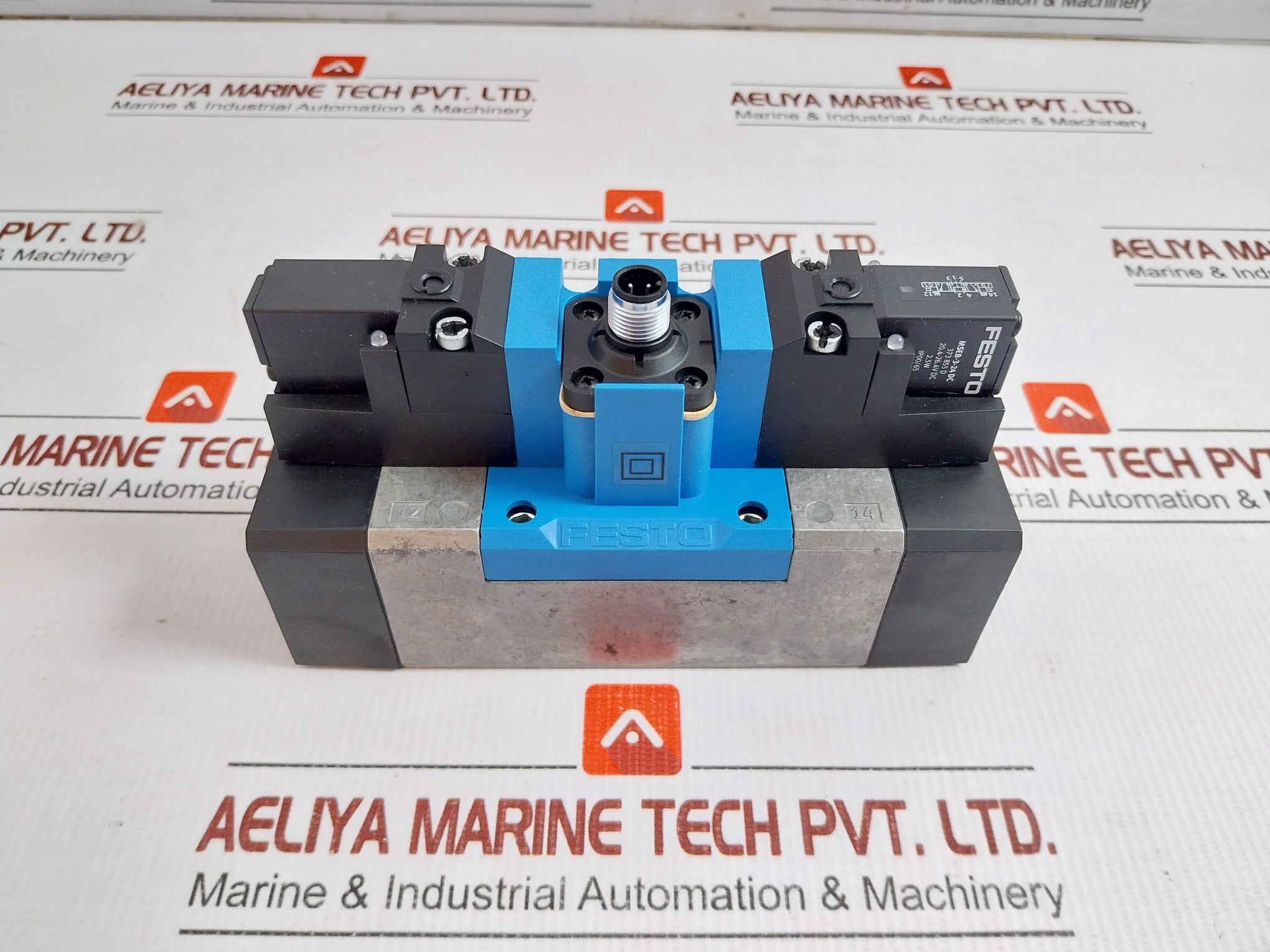 Festo Mseb-3-24 Dc Solenoid Valve 3-10 Bar