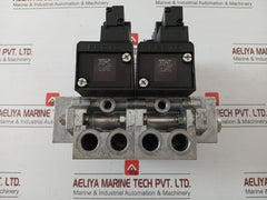 Festo Mebh-5/3B-d-2-zsr-c Solenoid Valve 3-10 Bar 40-145 Psi