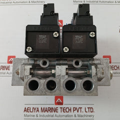 Festo Mebh-5/3B-d-2-zsr-c Solenoid Valve 3-10 Bar 40-145 Psi