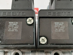 Festo Mebh-5/3B-d-2-zsr-c Solenoid Valve 3-10 Bar 40-145 Psi