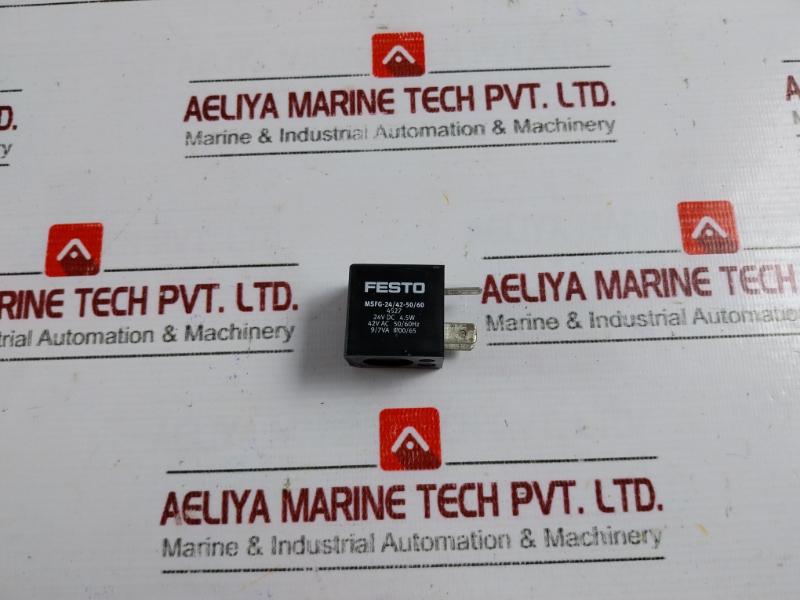 Festo Msfg-24/42-50/60 Solenoid Coil 24V Dc