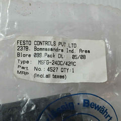 Festo Msfg-24/42-50/60 Solenoid Valve Coil