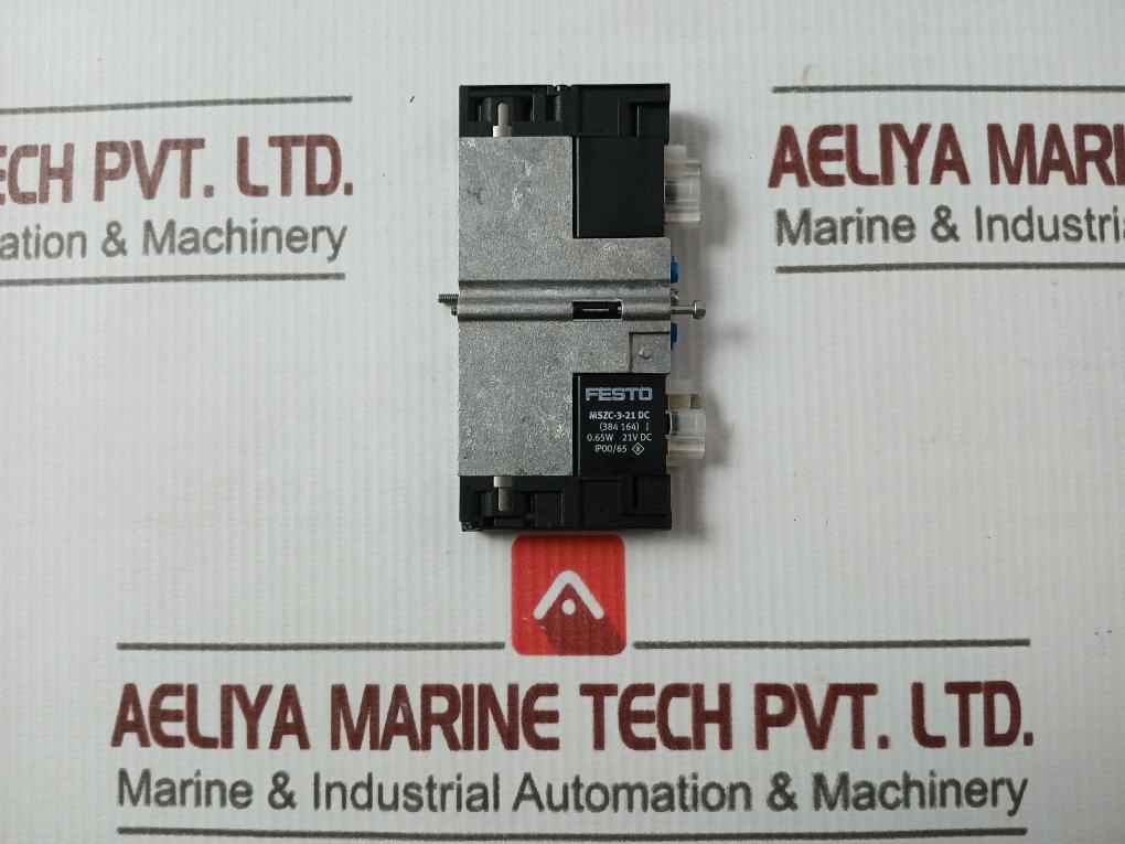 Festo Mszc-3-21 Dc Solenoid Valve Ip00/65