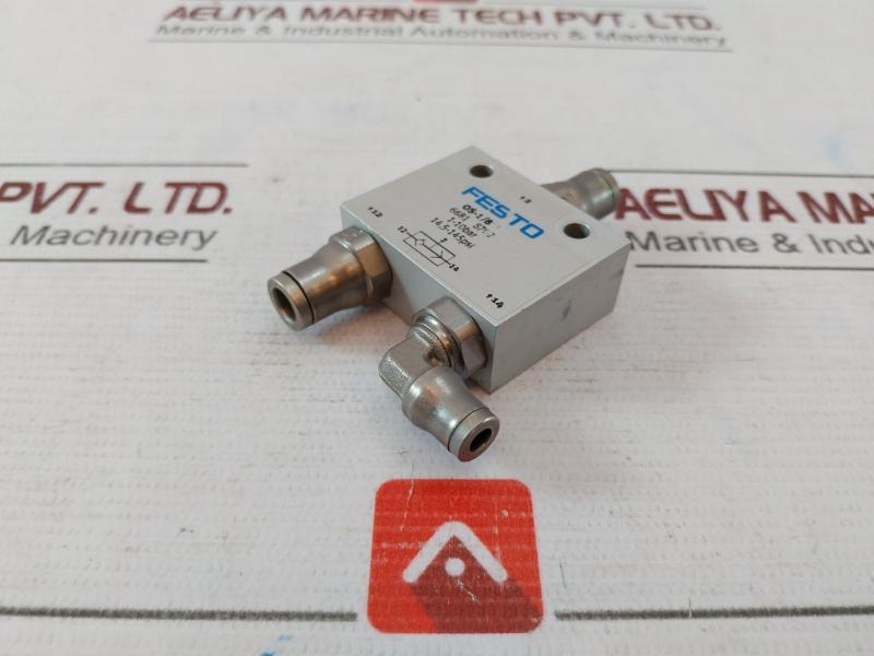 Festo Os-1/8-b Or Gate Pneumatic Manifold Valve 1-10 Bar