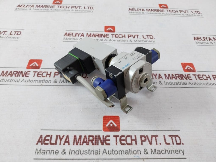 Festo Pev-1/4-b 10773 Adjustable Plc Pressure Switch 24Vdc 250Vac