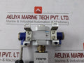 Festo Pev-1/4-b 10773 Adjustable Plc Pressure Switch 24Vdc 250Vac