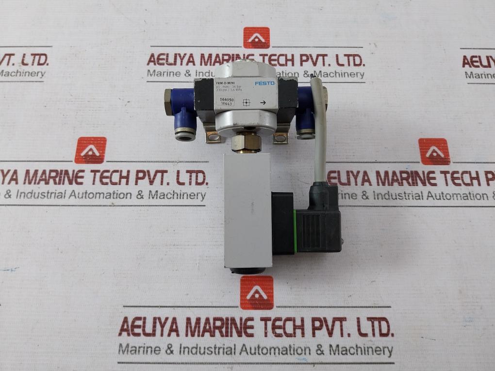 Festo Pev-1/4-b 10773 Adjustable Plc Pressure Switch 24Vdc 250Vac