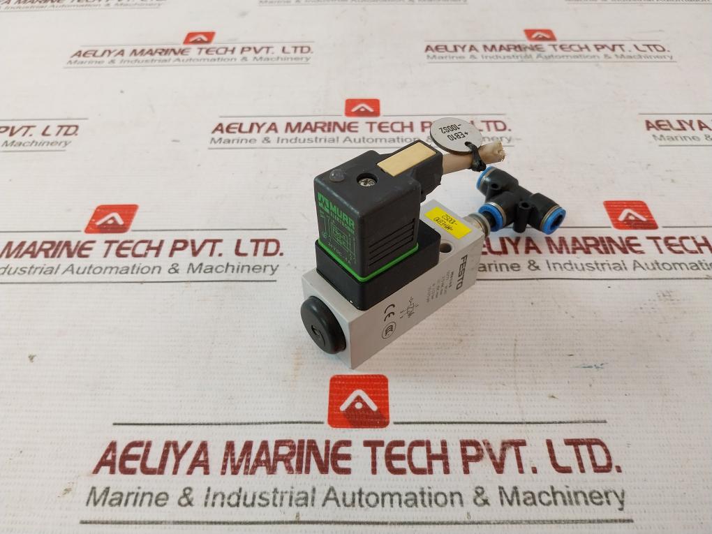 Festo Pev-1/4-b Pressure Switch 1-12 Bar 250Vac/125Vdc 15-175 Psi 24Vdc-4A
