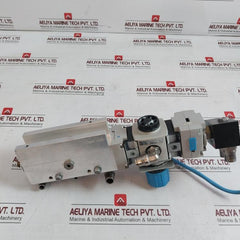 Festo Pev-1/4A-wd Pneumatic Service?Unit Assy Air Prep Manifold 3Hnm 06880-1