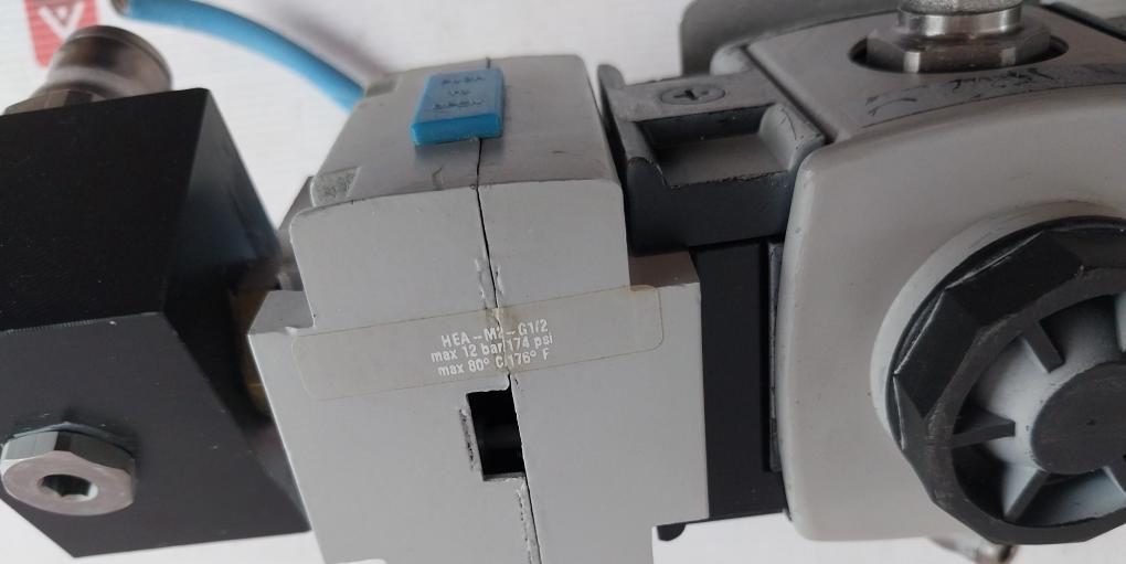 Festo Pev-1/4A-wd Pneumatic Service‐Unit Assy Air Prep Manifold 3Hnm 06880-1