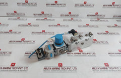 Festo Pev-1/4A-wd Pneumatic Service?Unit Assy Air Prep Manifold 3Hnm 06880-1