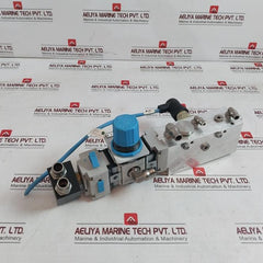 Festo Pev-1/4A-wd Pneumatic Service?Unit Assy Air Prep Manifold 3Hnm 06880-1