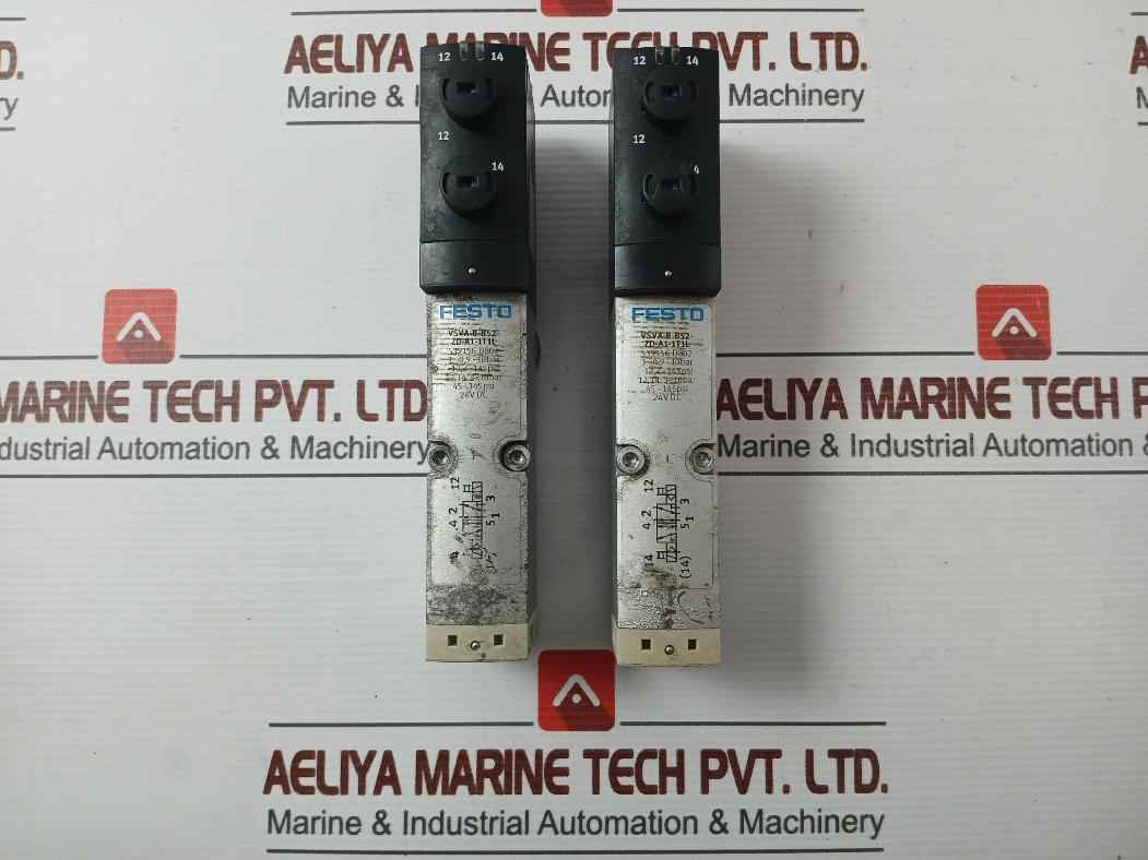 Festo Pneumatic Solenoid Valve Vsva-b-b52-zd-a1-1T1L 24Vdc Ip65