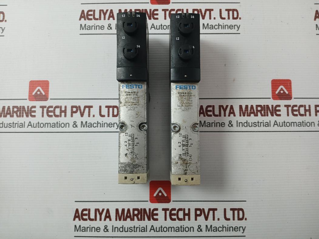 Festo Pneumatic Solenoid Valve Vsva-b-b52-zd-a1-1T1L 24Vdc Ip65