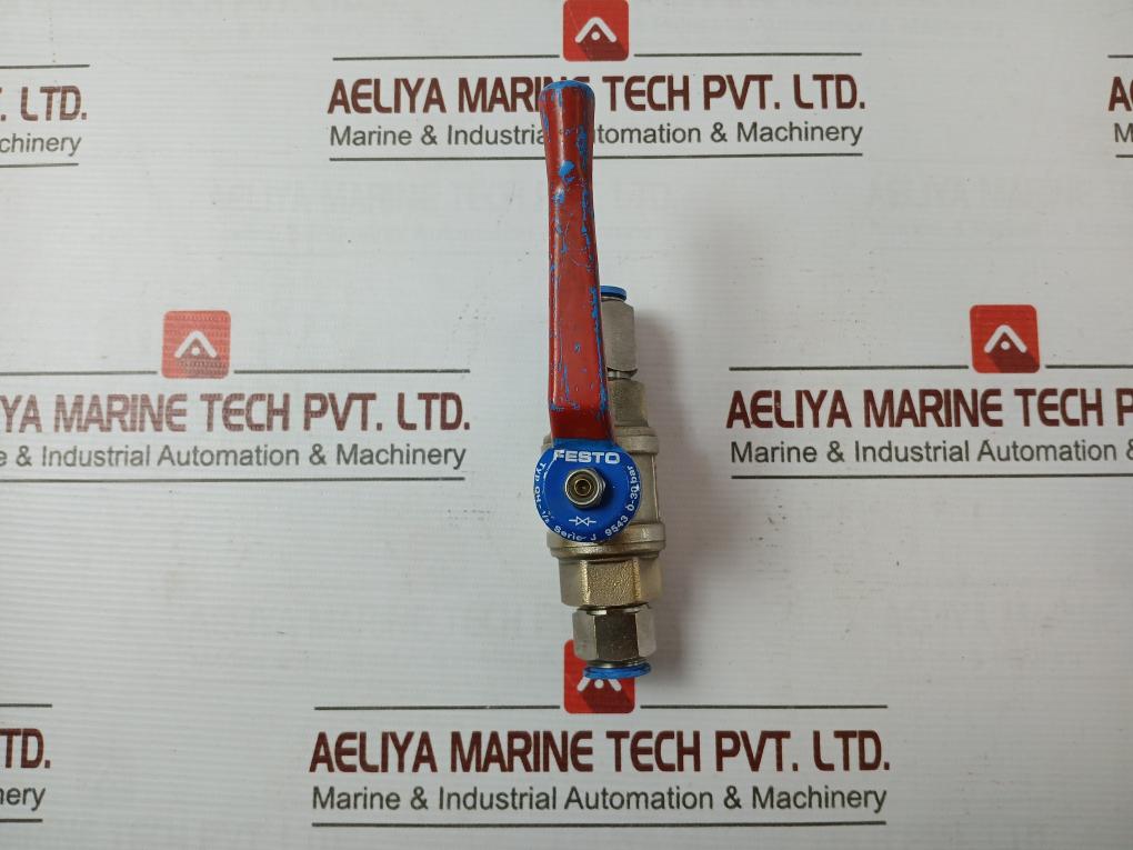 Festo Qh-1/2 Series J 2‑Way Brass Ball Valve 0-30 Bar Dn 15