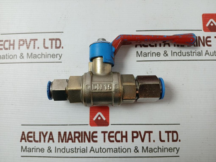 Festo Qh-1/2 Series?J 2?Way Brass Ball Valve 0-30 Bar Dn 15