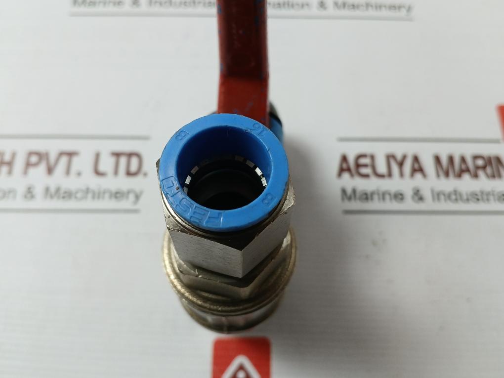 Festo Qh-1/2 Series J 2‑Way Brass Ball Valve 0-30 Bar Dn 15