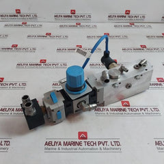 Festo Sa-204137 S508 Pneumatic Service-unit Control Valve Assembly Pev-1/4A-wd