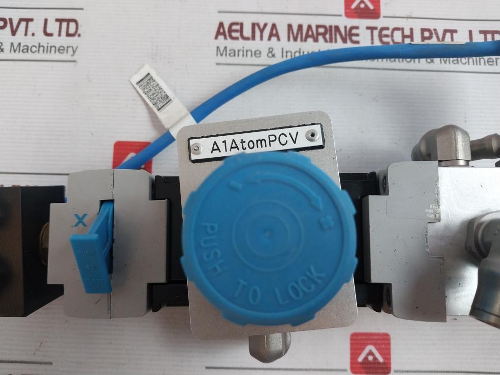 Festo Sa-204137 S508 Pneumatic Service-unit Control Valve Assembly Pev-1/4A-wd