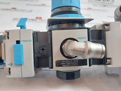 Festo Sa-204137 S508 Pneumatic Service-unit Control Valve Assembly Pev-1/4A-wd