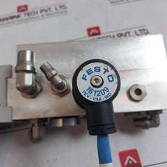 Festo Sa-204137 S508 Pneumatic Service-unit Control Valve Assembly Pev-1/4A-wd