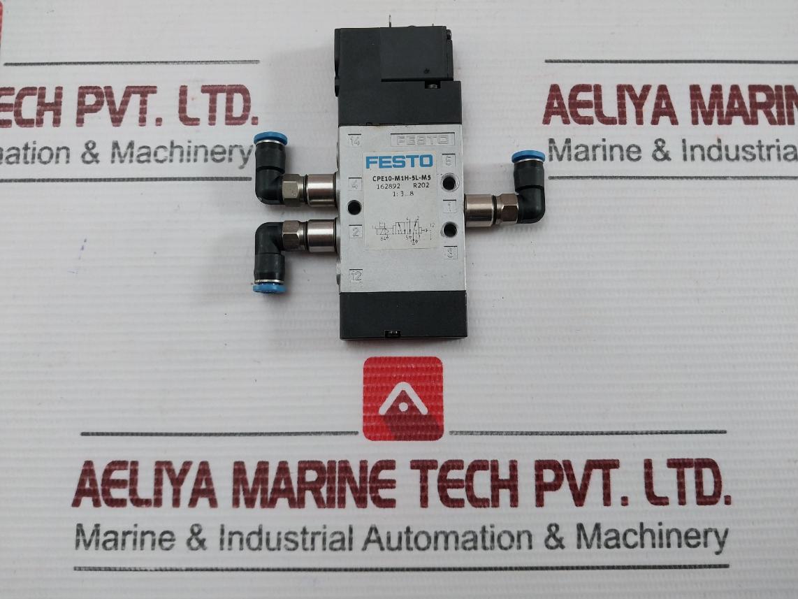 Festo Solenoid Valve Only For Connection To A Class 2 Supply Part No.Cpe10-m1H-5L-m5