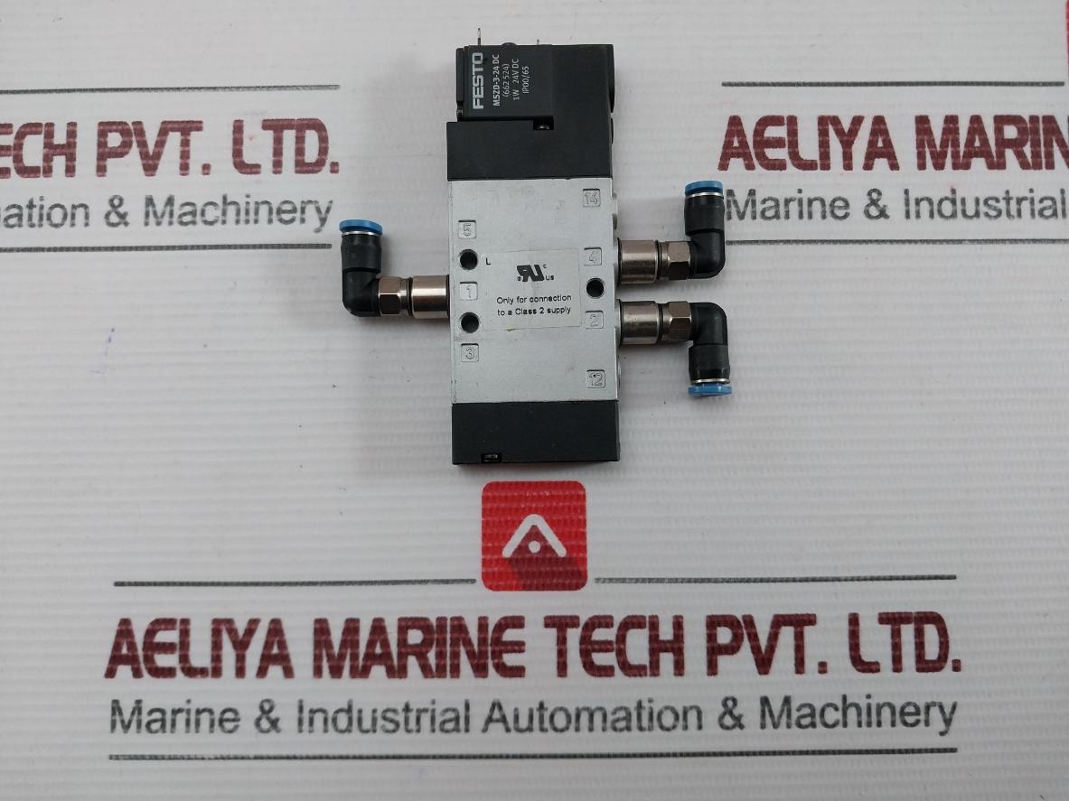 Festo Solenoid Valve Only For Connection To A Class 2 Supply Part No.Cpe10-m1H-5L-m5