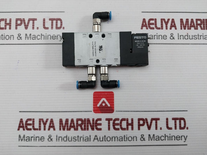 Festo Solenoid Valve Only For Connection To A Class 2 Supply Part No.Cpe10-m1H-5L-m5