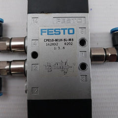 Festo Solenoid Valve Only For Connection To A Class 2 Supply Part No.Cpe10-m1H-5L-m5