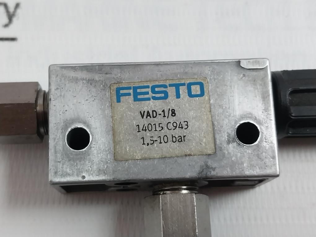 Festo Vad-1/8 Vacuum Generator 1,5-10 Bar