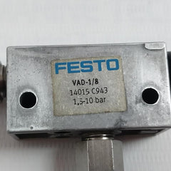 Festo Vad-1/8 Vacuum Generator 1,5-10 Bar 2307