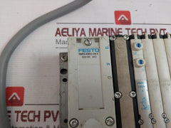 Festo Vmpa-kms1-24-5 Pneumatic Solenoid Valve Manifold Assembly 1 -0,9-10Bar