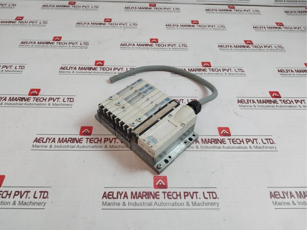 Festo Vmpa-kms1-24-5 Pneumatic Solenoid Valve Manifold Assembly 1 -0,9-10Bar