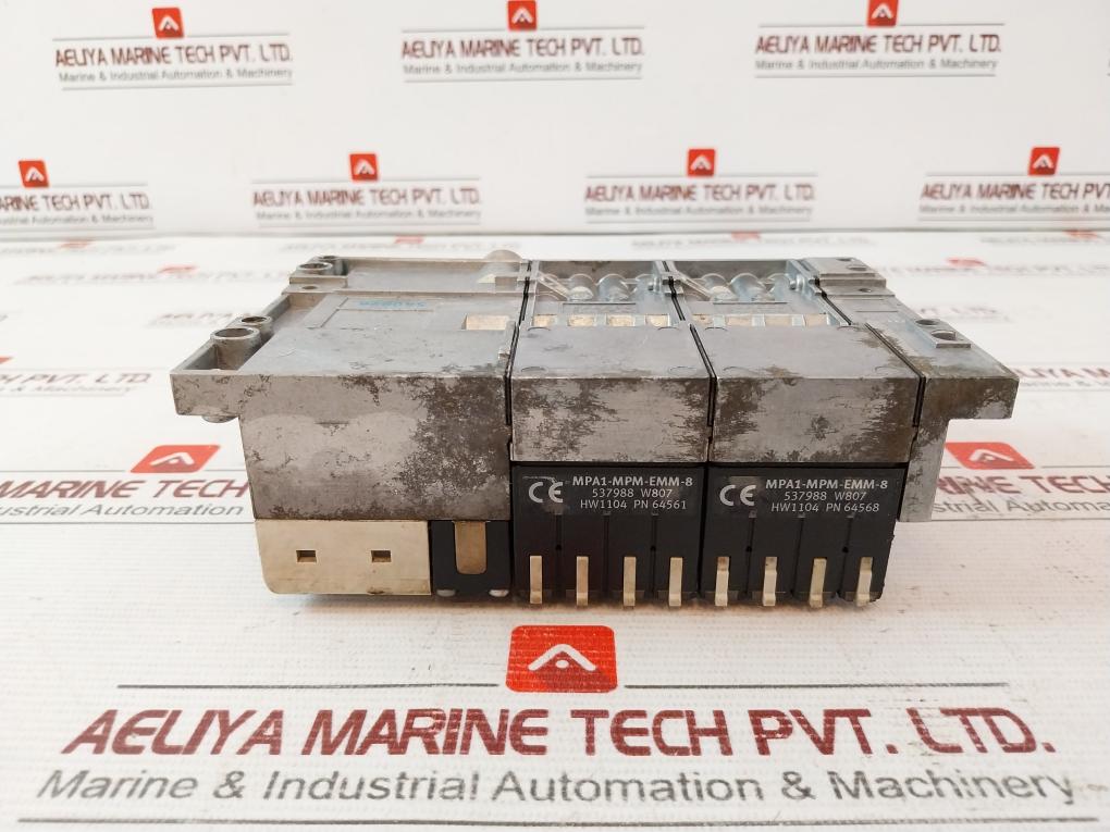 Festo Vmpa-kms1-24-5 Pneumatic Solenoid Valve Manifold Assy 3-8Bar Hw1104