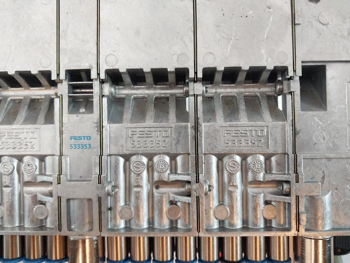 Festo Vmpa-kms1-24-5 Valve Terminal Mpa-mpm-vi, Mpa1-mpm-emm-4 1-0.9-10 Bar
