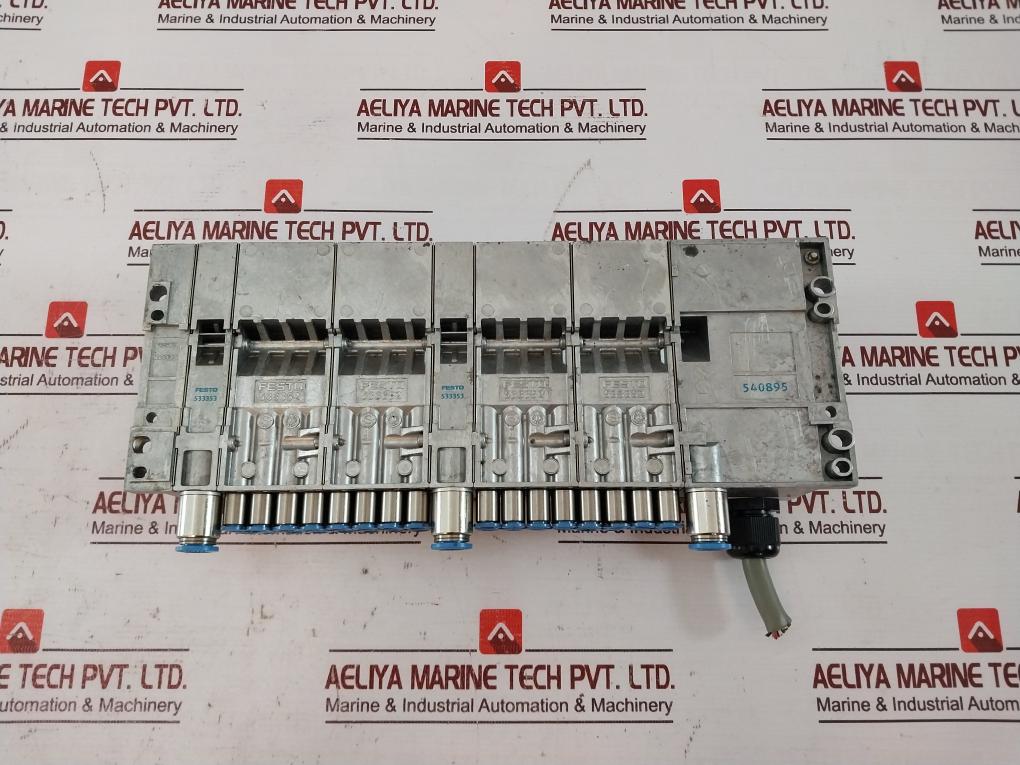 Festo Vmpa-kms1-24-5 Valve Terminal Mpa-mpm-vi, Mpa1-mpm-emm-4 1-0.9-10 Bar