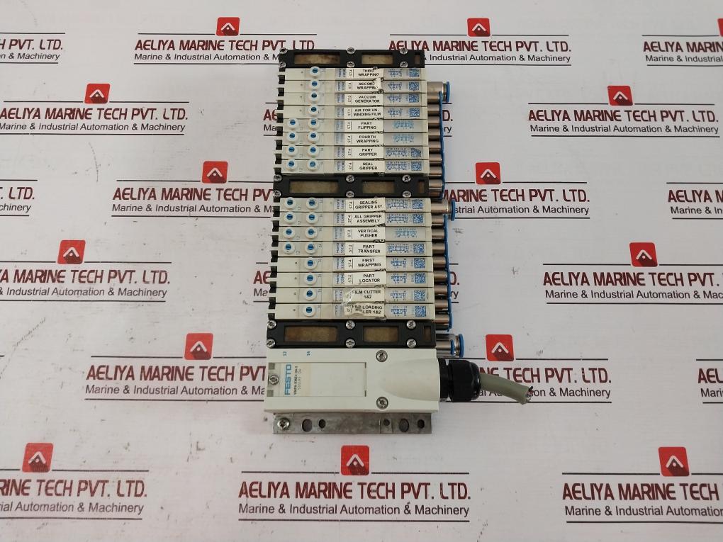 Festo Vmpa-kms1-24-5 Valve Terminal Mpa-mpm-vi, Mpa1-mpm-emm-4 1-0.9-10 Bar