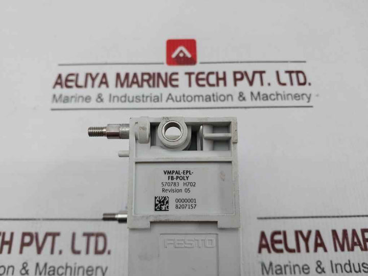 Festo Vmpal-epl-fb-poly Terminal Valve End Plate