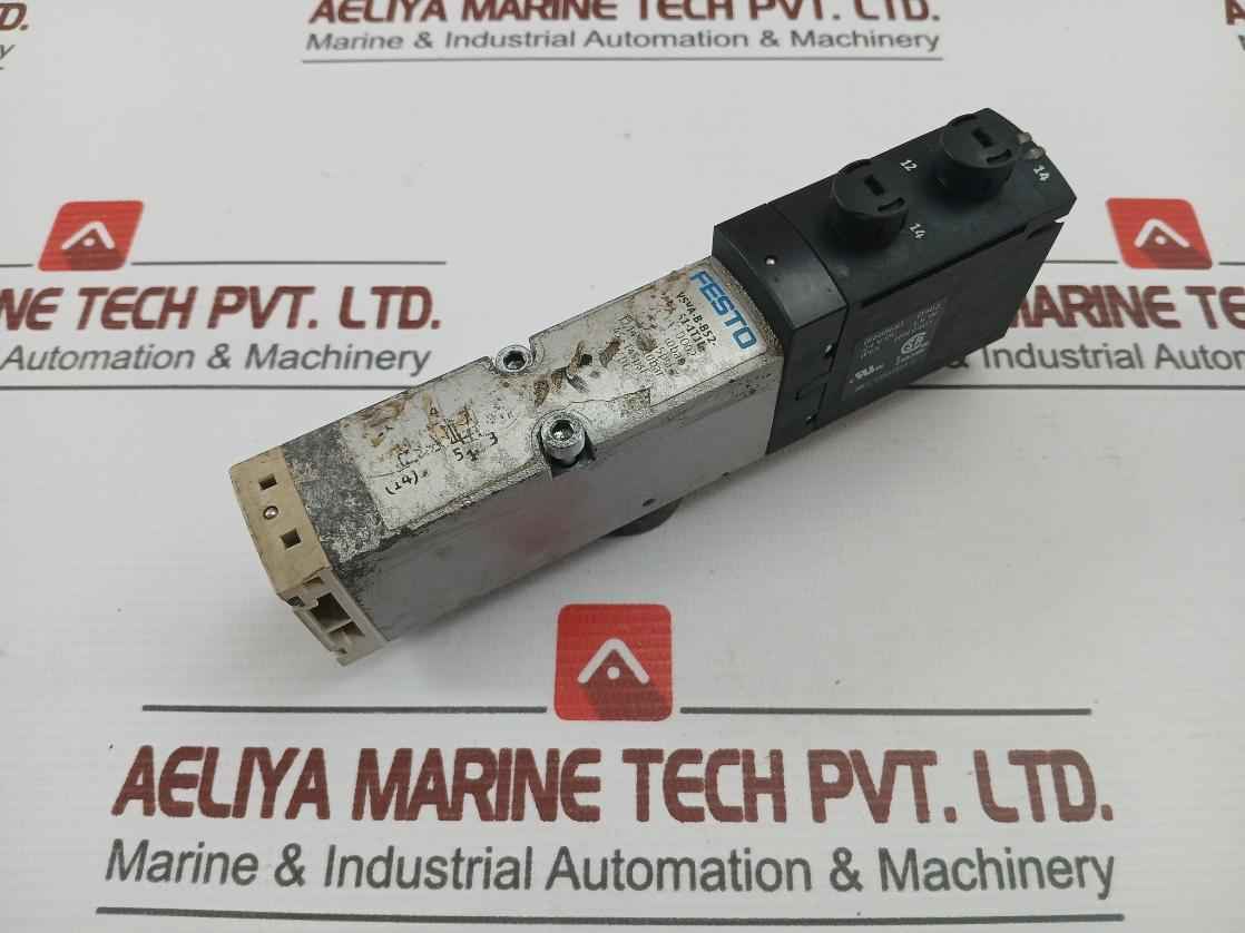 Vsva-b-b52-zd-a1-1T1L Solenoid Valve Brand Festo Ip65 24Vdc -13,7-145Psi