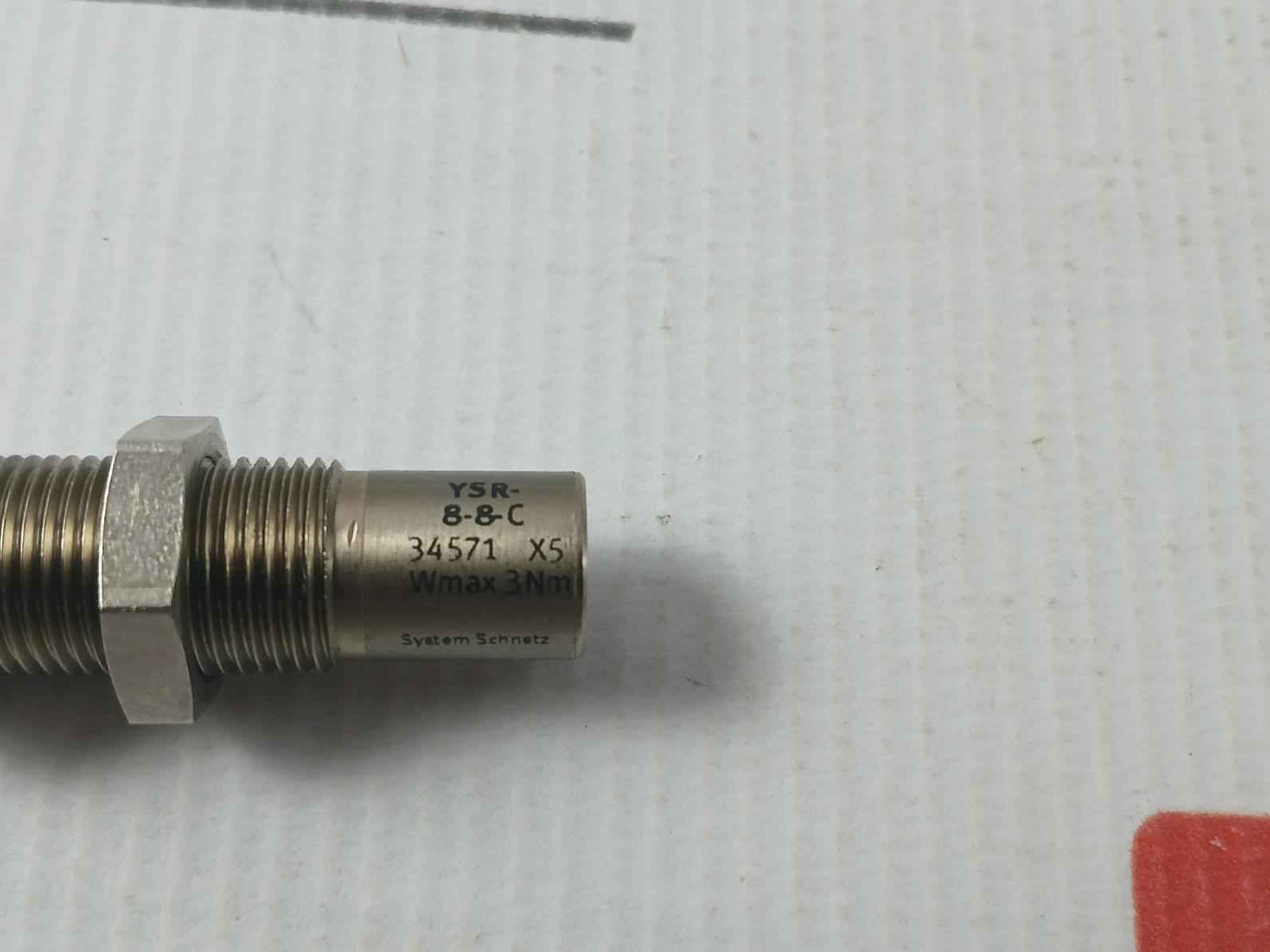 Festo Ysr-8-8-c 34571 Hydraulic Buffer Wmax 3Nm