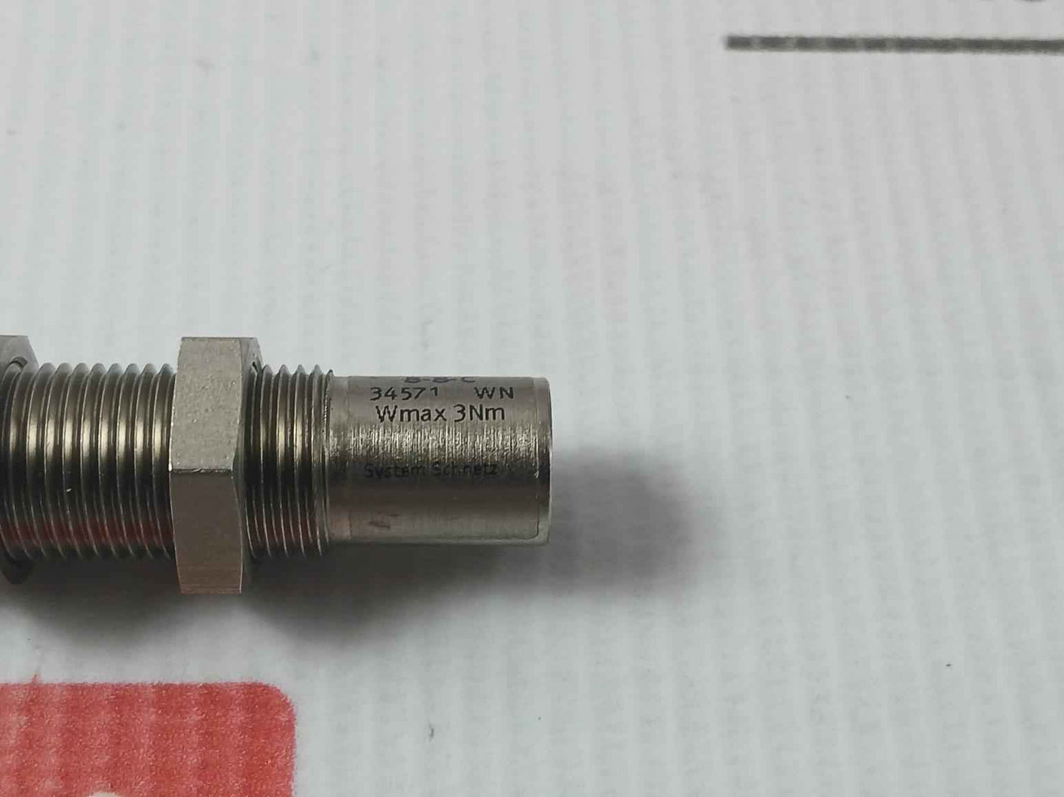 Festo Ysr-8-8-c Hydraulic Buffer 34571 Wn Wmax 3Nm