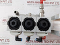 Festo Hea-m2-g1/2 Manual On-off Valve With Pressure Switch Pev-1/4A-wd F843