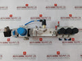 Festo Hea-m2-g1/2 Manual On-off Valve With Pressure Switch Pev-1/4A-wd F843